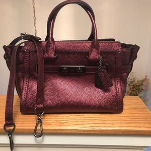 Coach the swagger in  metallic